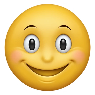 carita feliz con fondo amarillo sticker