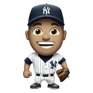 New York Yankees baseball sticker