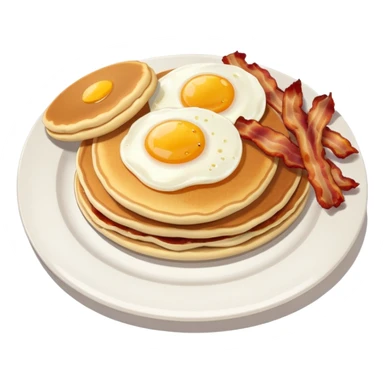full breakfast sticker