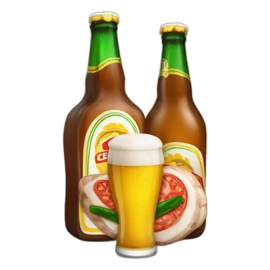 Cerveja churrasco sticker