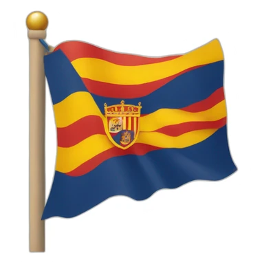 Bandera catalana sticker