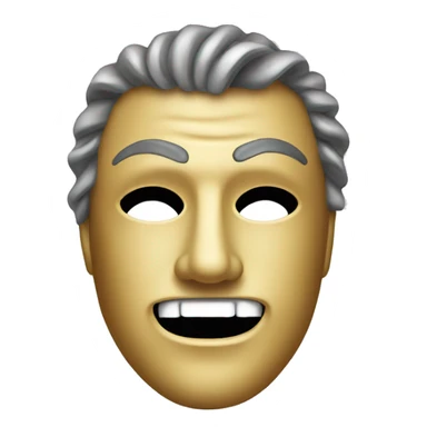 theater mask
 sticker