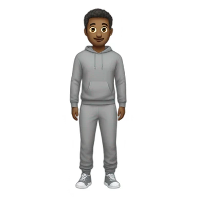 grey sweatpants sticker