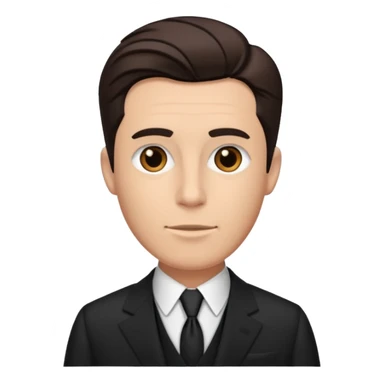 crea la imagen de william affton sticker