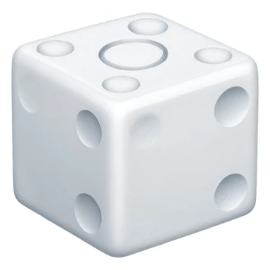 Sugar cube block sticker