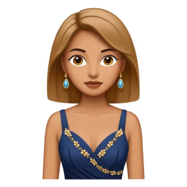 Stylish woman sticker