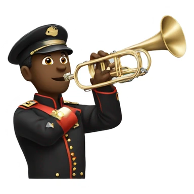 Bugler sticker