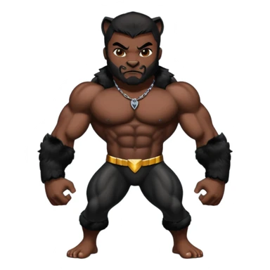 Pantera negra sticker