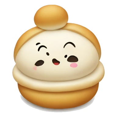 Two bao buns in love sticker