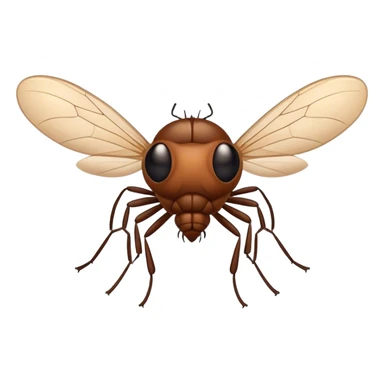 A cute little fly sticker