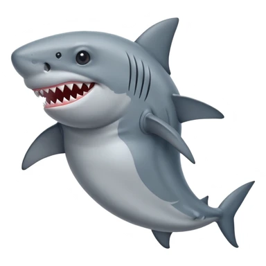 Pregnant shark sticker
