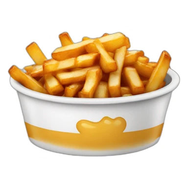 Poutine Québec sticker