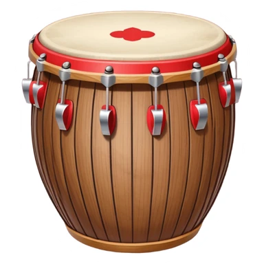 Create a instrument of tabla emoji sticker