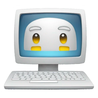 data analytics icon with computer sticker
