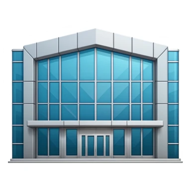 a modern bank sticker