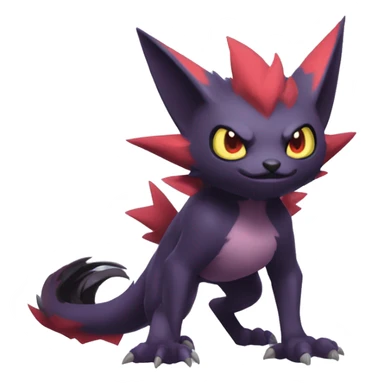 Noibat-Litten-Zoroark full body sticker