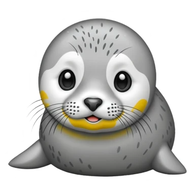 Ponsuke The Gray Seal sticker