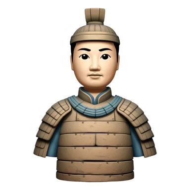 Terracotta Army Statue sticker