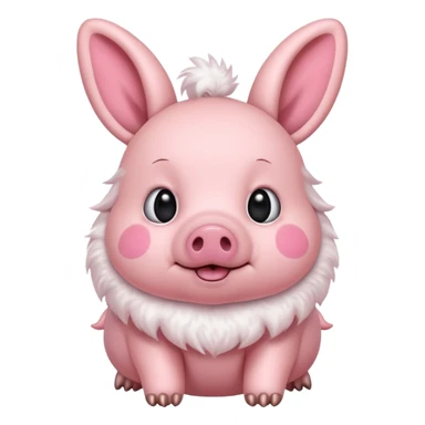 Can you do a mix of a bunny and a pig sticker