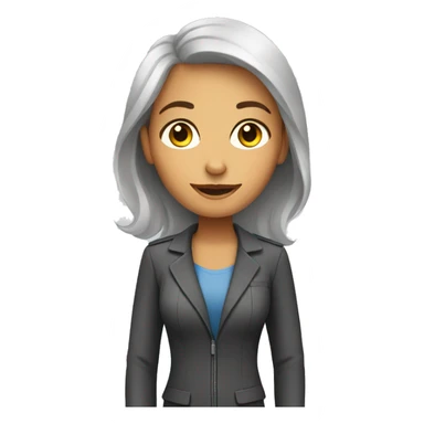 Women in airport check-in sticker