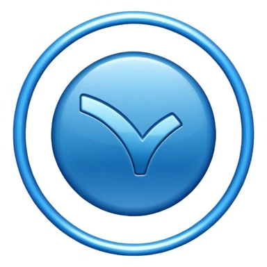 Centang biru Instagram sticker