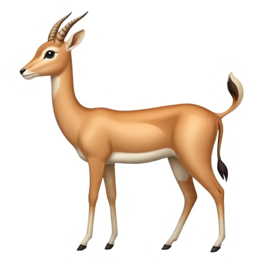 gazelle sticker