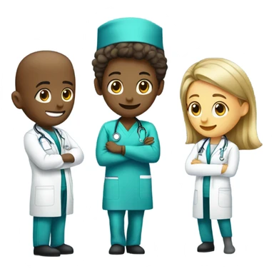  COLLEAGUES - MEDICAL BUT NOT DOCTORS sticker