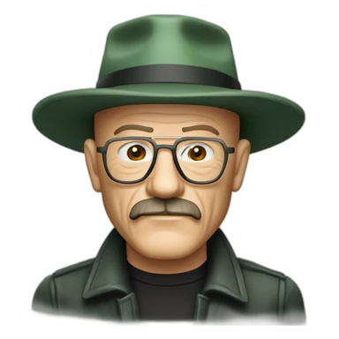 Heisenberg aux fines herbes sticker
