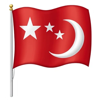 north cyprus flag emoji  sticker