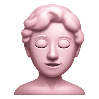 light pink philosophy sticker