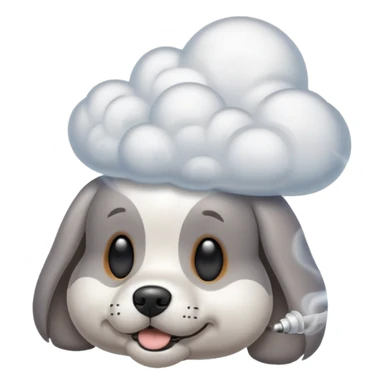 doggie smoke weed sticker