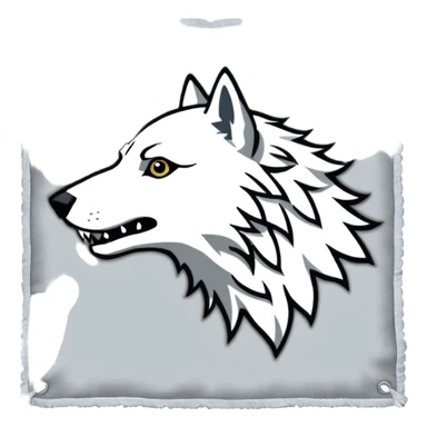 Game of thrones house of stark banner emoji sticker