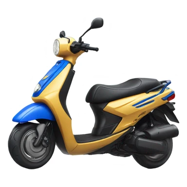 Aladdin on a scooter Yamaha  sticker