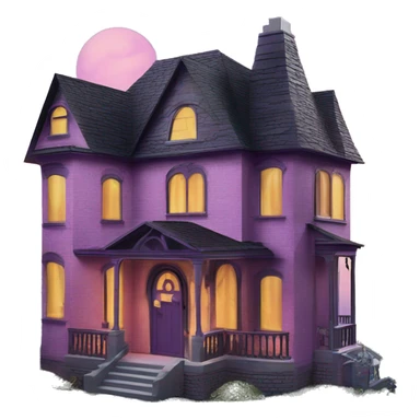 Barbie’s and Batman’s 6 story tall haunted dream house sticker