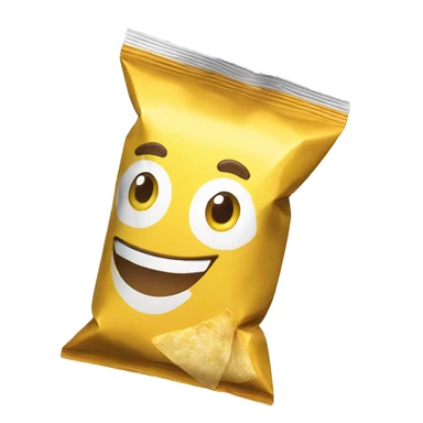 crisps package sticker