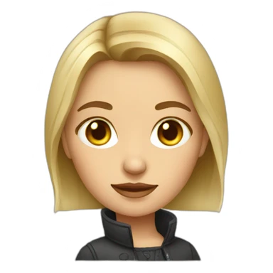 russian artist female sticker