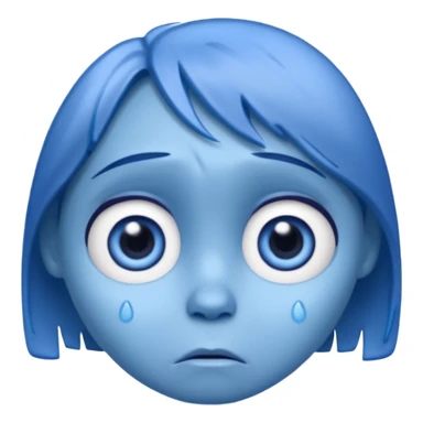 Sadness from the Inside Out movie sticker