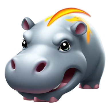 Hippo Turbo Boost sticker
