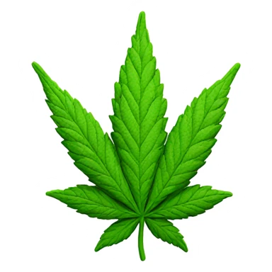 Cannabis bud sticker