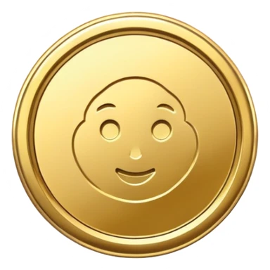 token coin sticker