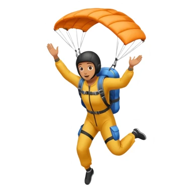 Skydiving sticker