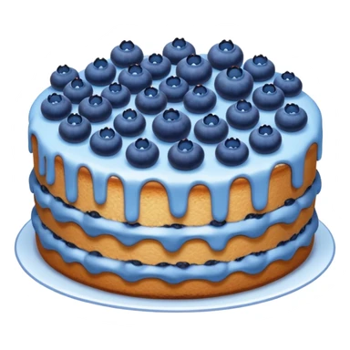 کیک بلوبری sticker