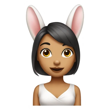 Coquette bunny  sticker