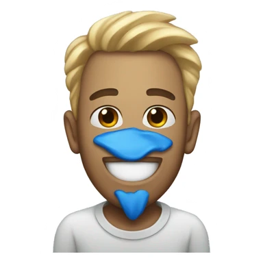 Blue tick like instagram  sticker