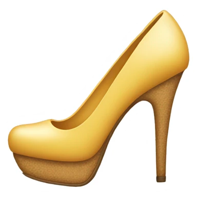 High heel sticker