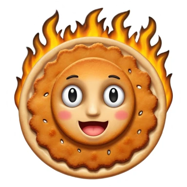 Black schnitzel sticker