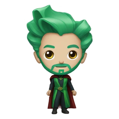 doctor strange green sticker