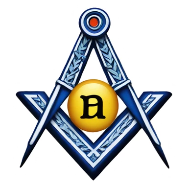 Freemason logo sticker