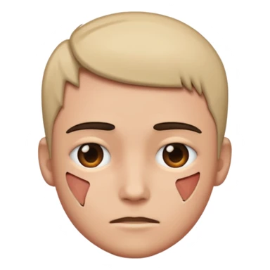 Person with head cut off sticker