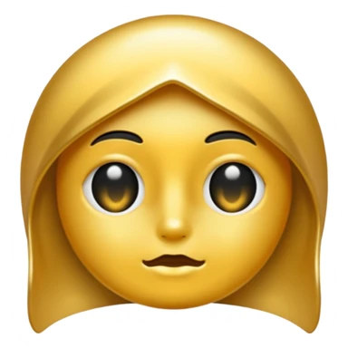 🖤 in gold sticker